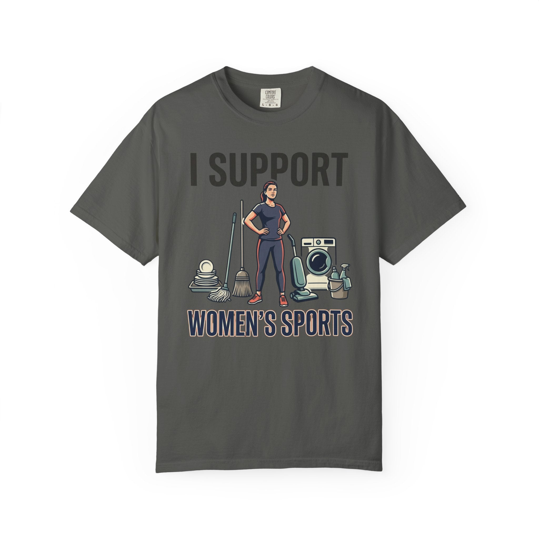 T-Shirt — I Support Women's Sports (Feminist Humor Tee)