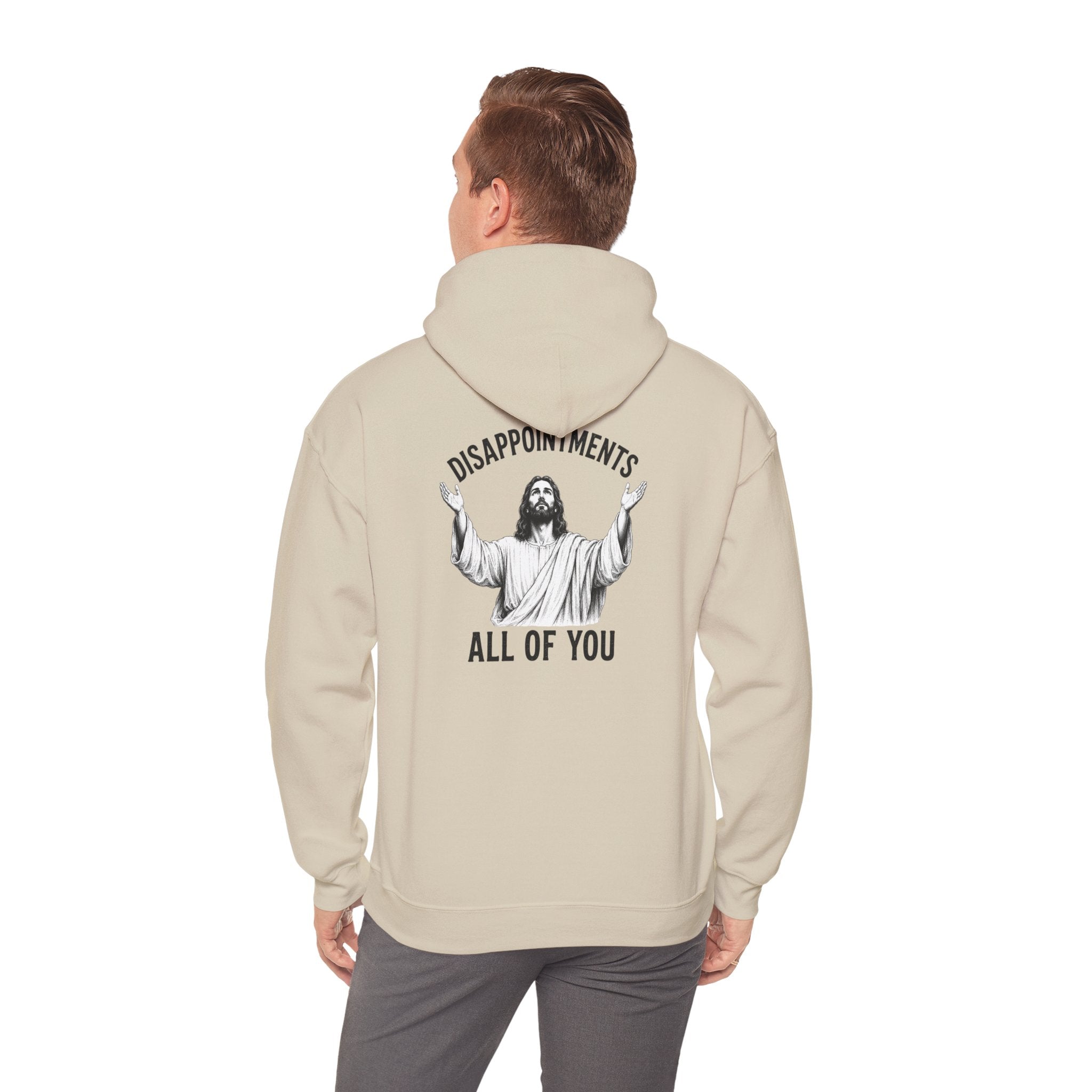 Jesus Illustration Hoodie — funny Jesus hoodie