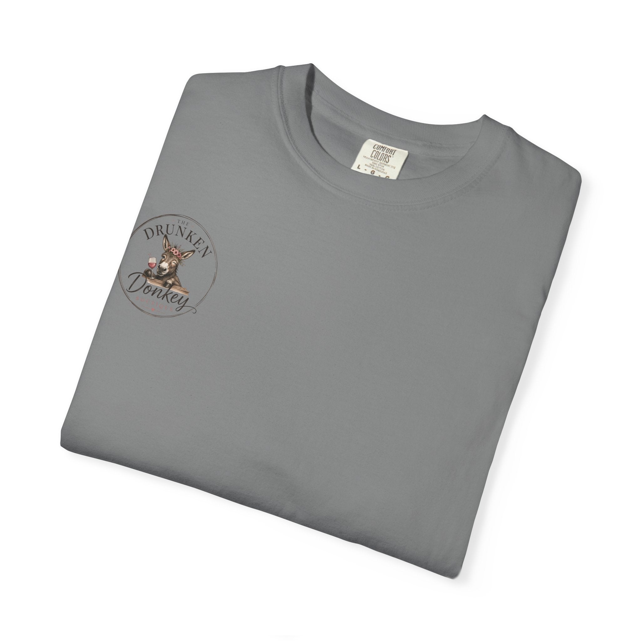 Kiss My Donkey T-shirt | Cute Cartoon Donkey Graphic