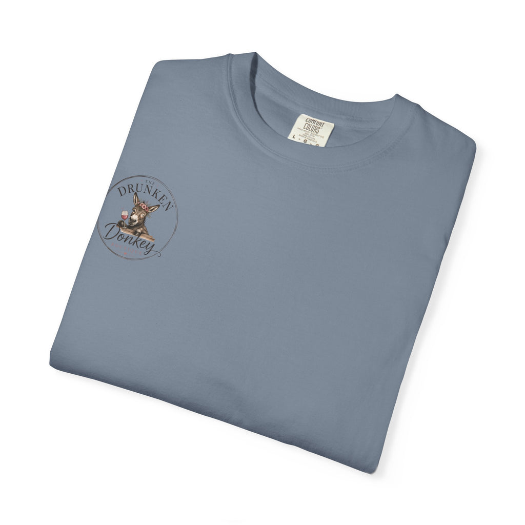Kiss My Donkey T-shirt | Cute Cartoon Donkey Graphic