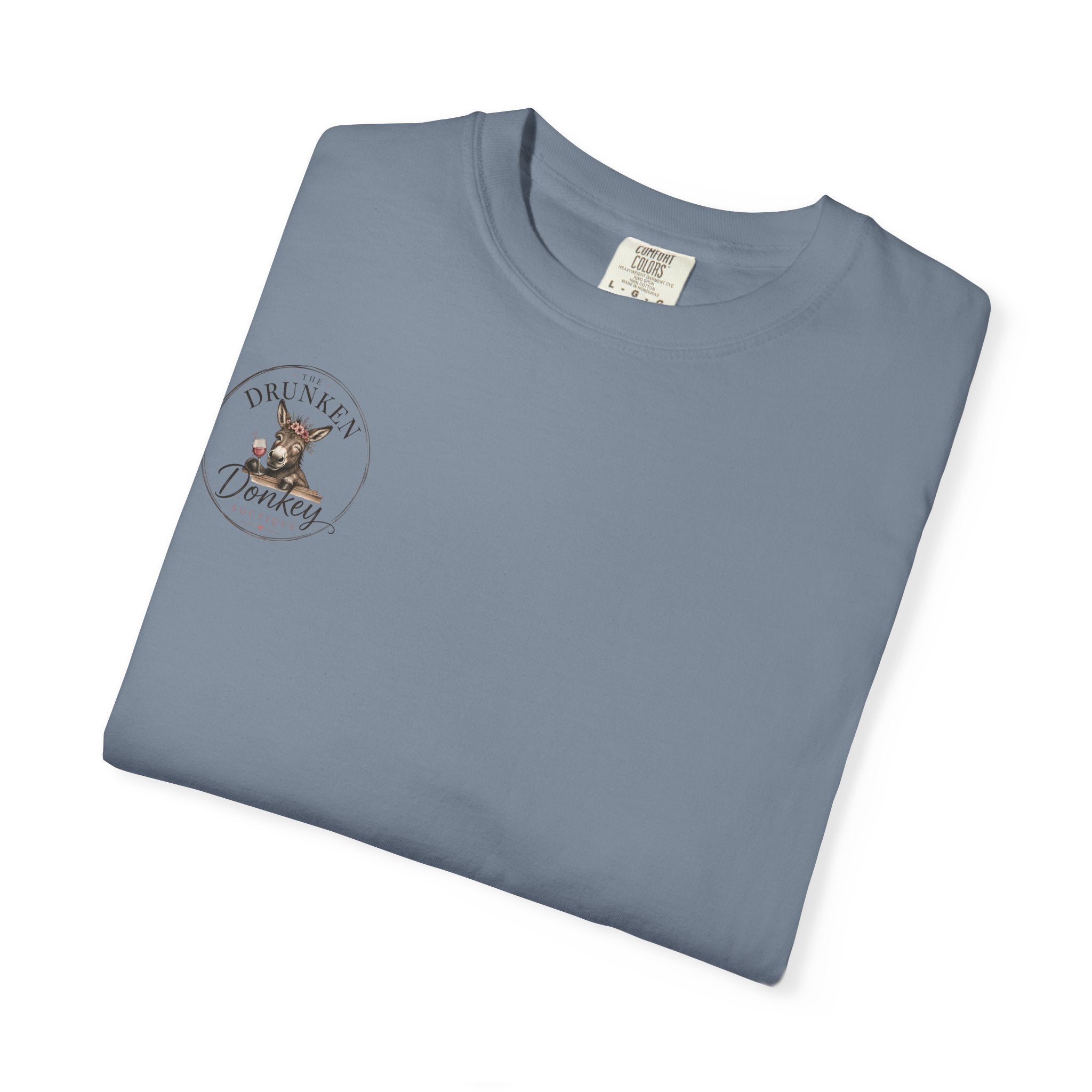 Kiss My Donkey T-shirt | Cute Cartoon Donkey Graphic