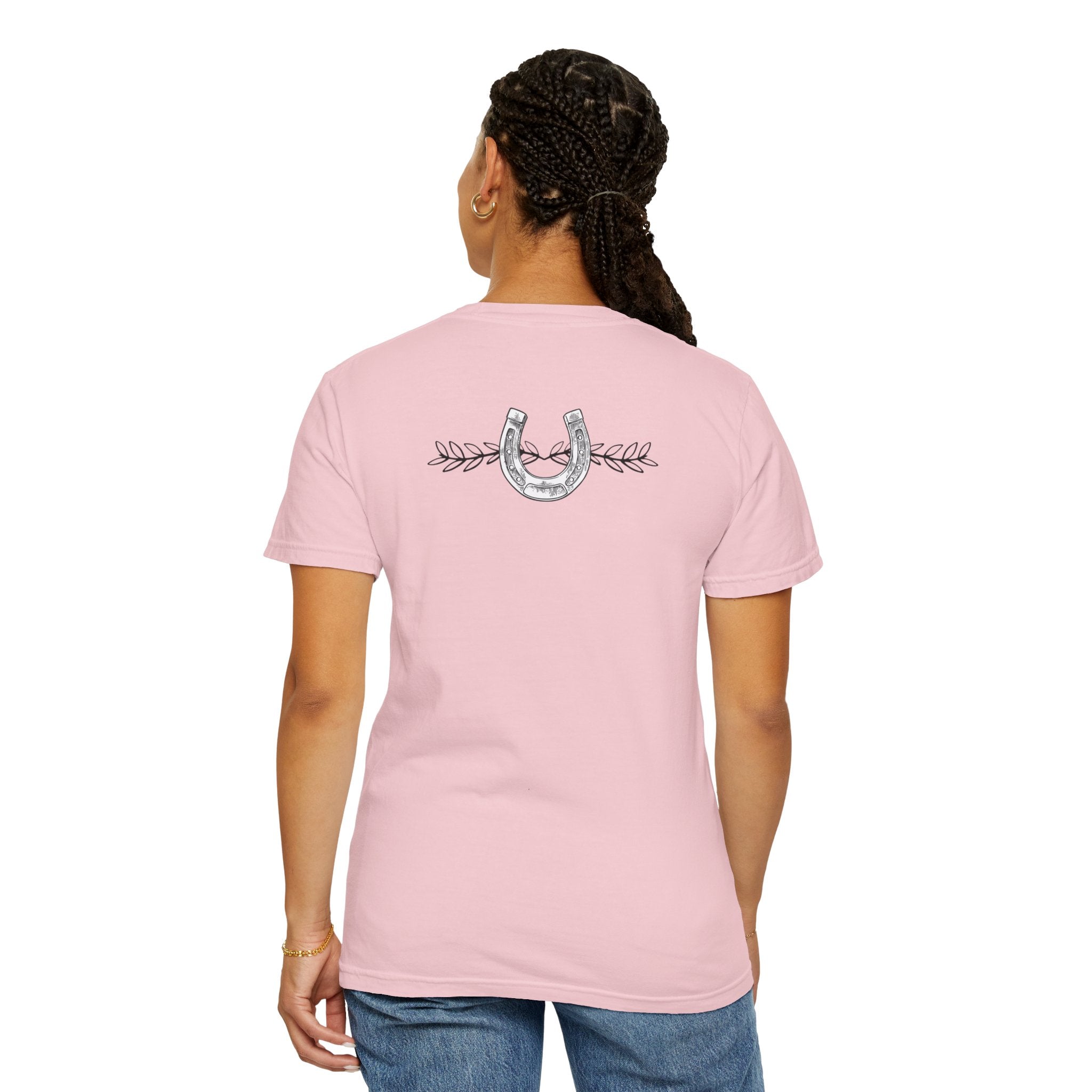 I'm Only a Morning Person at Horse Shows T-shirt | Equestrian Humor