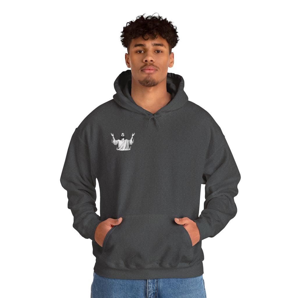 Jesus Illustration Hoodie — funny Jesus hoodie
