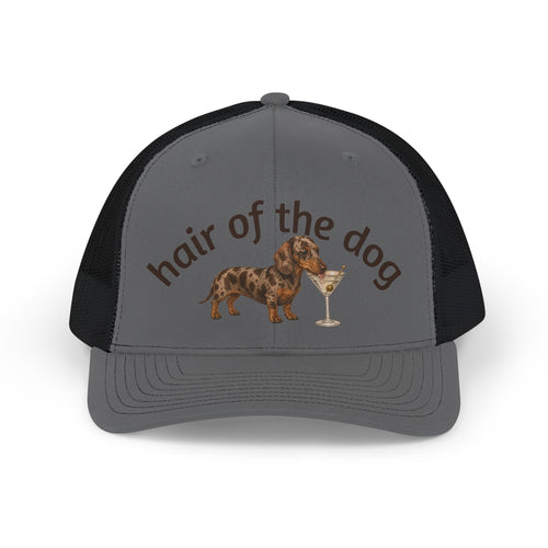 Dachshund 'Hair of the Dog' Trucker Hat