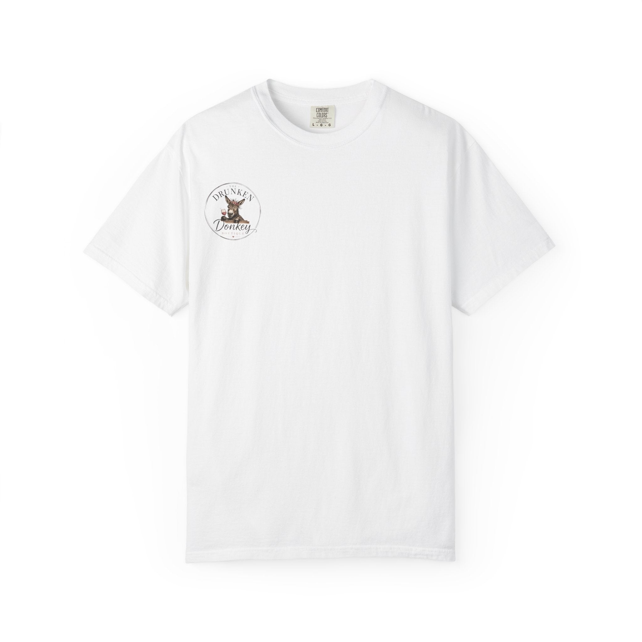 Kiss My Donkey T-shirt | Cute Cartoon Donkey Graphic