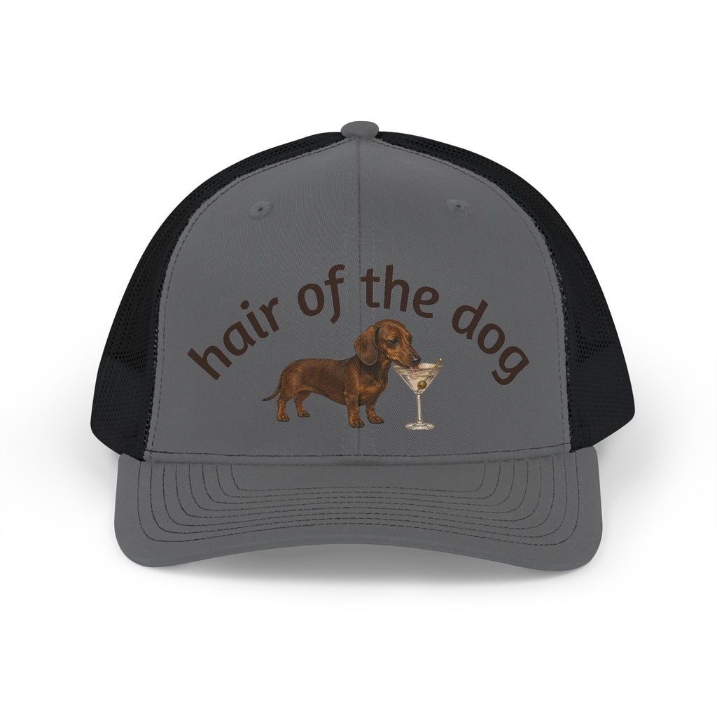 Dachshund 'Hair of the Dog' Trucker Cap
