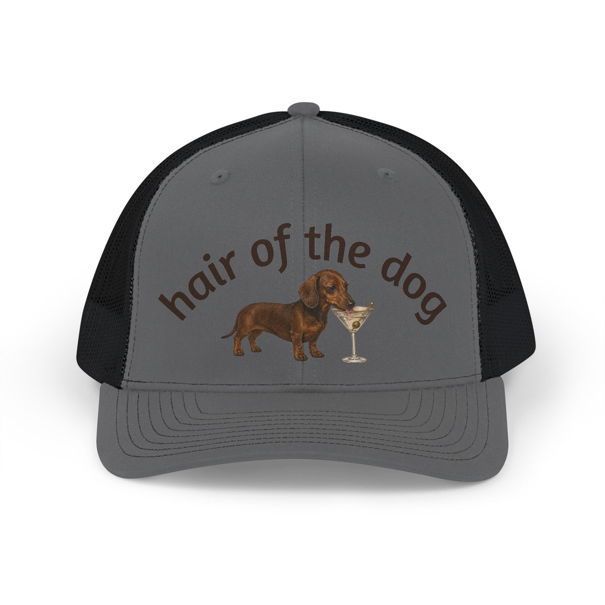 Dachshund 'Hair of the Dog' Trucker Cap