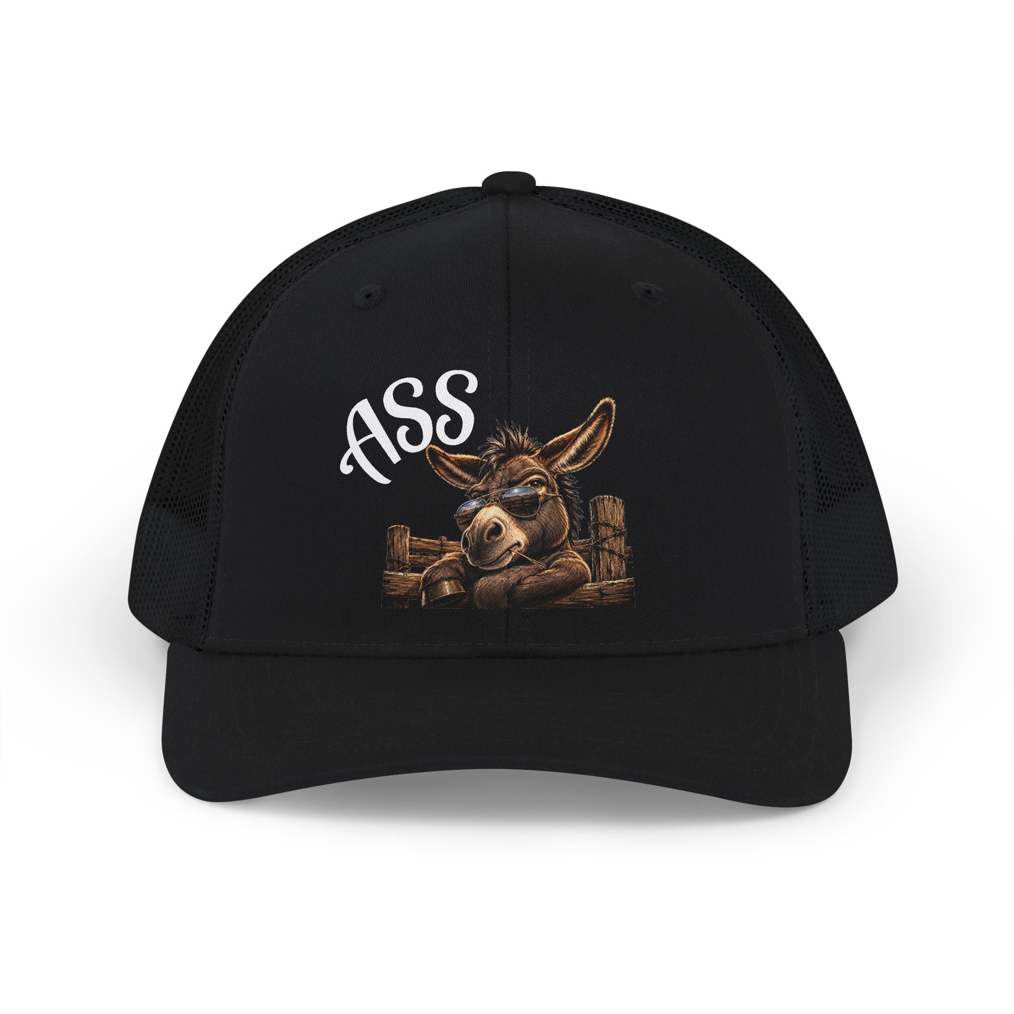 Ass Donkey Trucker Cap - Funny Rustic Farm Hat