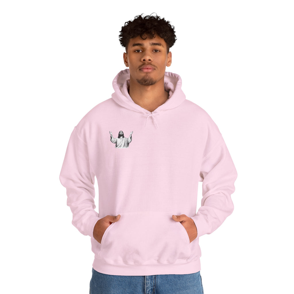 Jesus Illustration Hoodie — funny Jesus hoodie