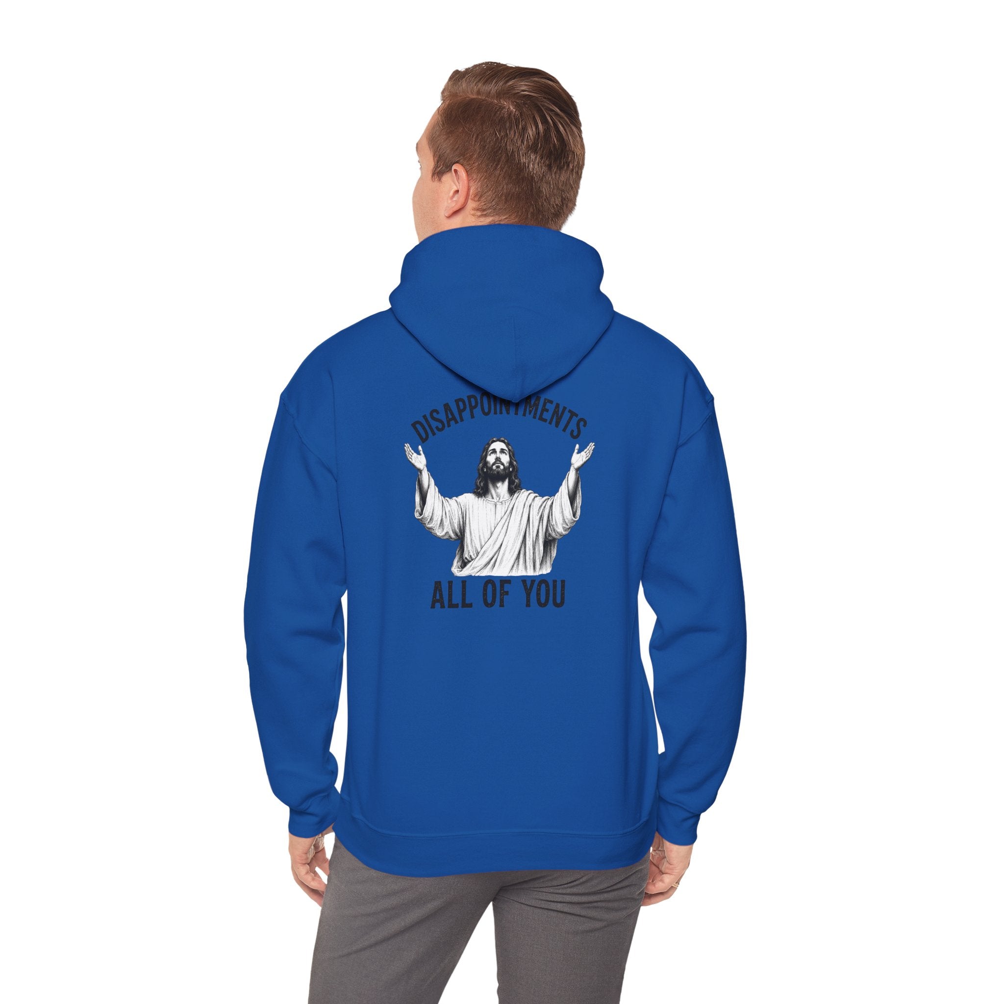 Jesus Illustration Hoodie — funny Jesus hoodie