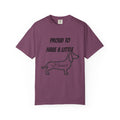 Proud to Have a Little Wiener T-shirt | Dachshund Wiener Dog Tee