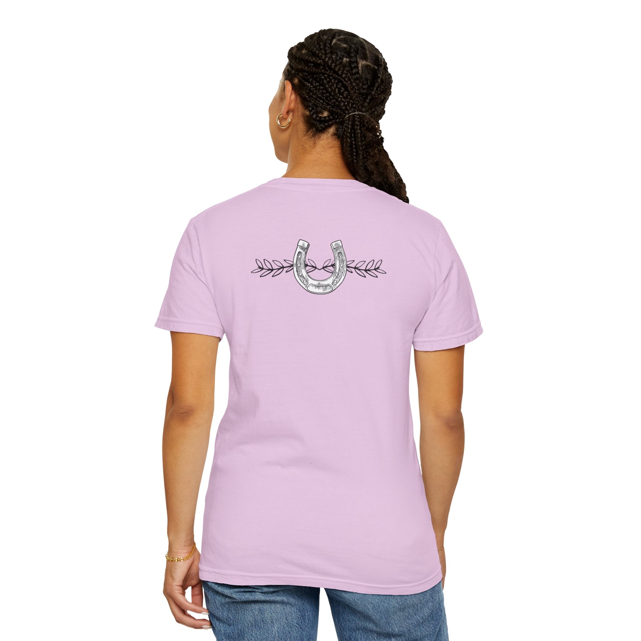I'm Only a Morning Person at Horse Shows T-shirt | Equestrian Humor