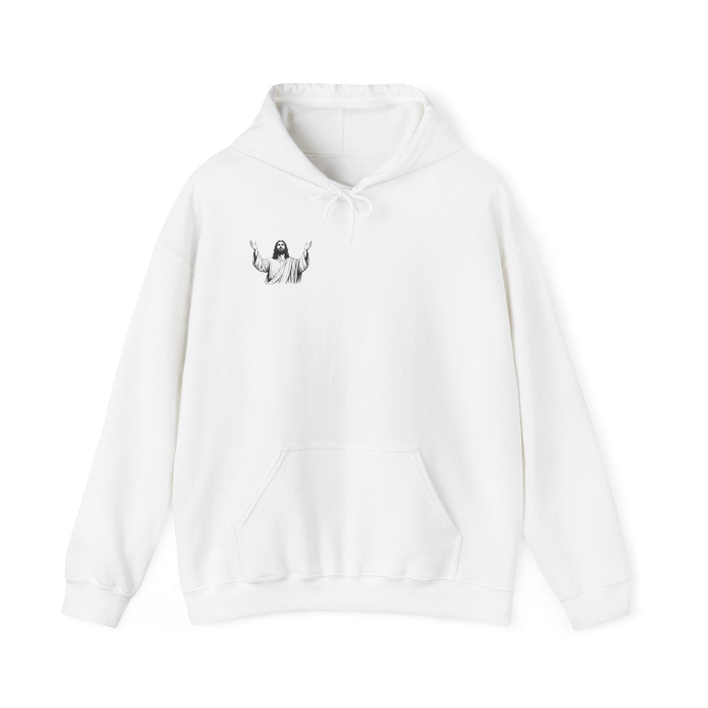 Jesus Illustration Hoodie — funny Jesus hoodie