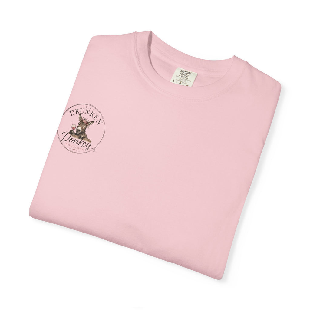 Kiss My Donkey T-shirt | Cute Cartoon Donkey Graphic
