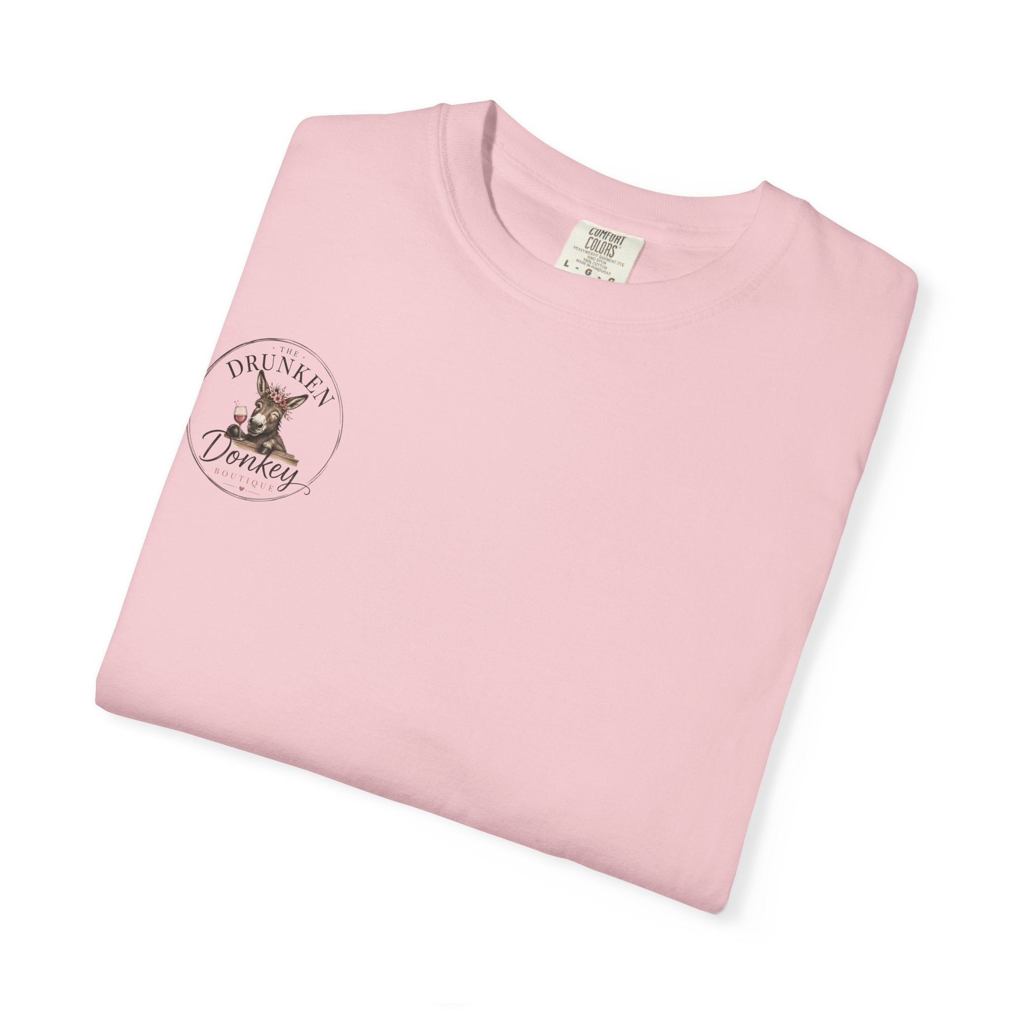 Kiss My Donkey T-shirt | Cute Cartoon Donkey Graphic