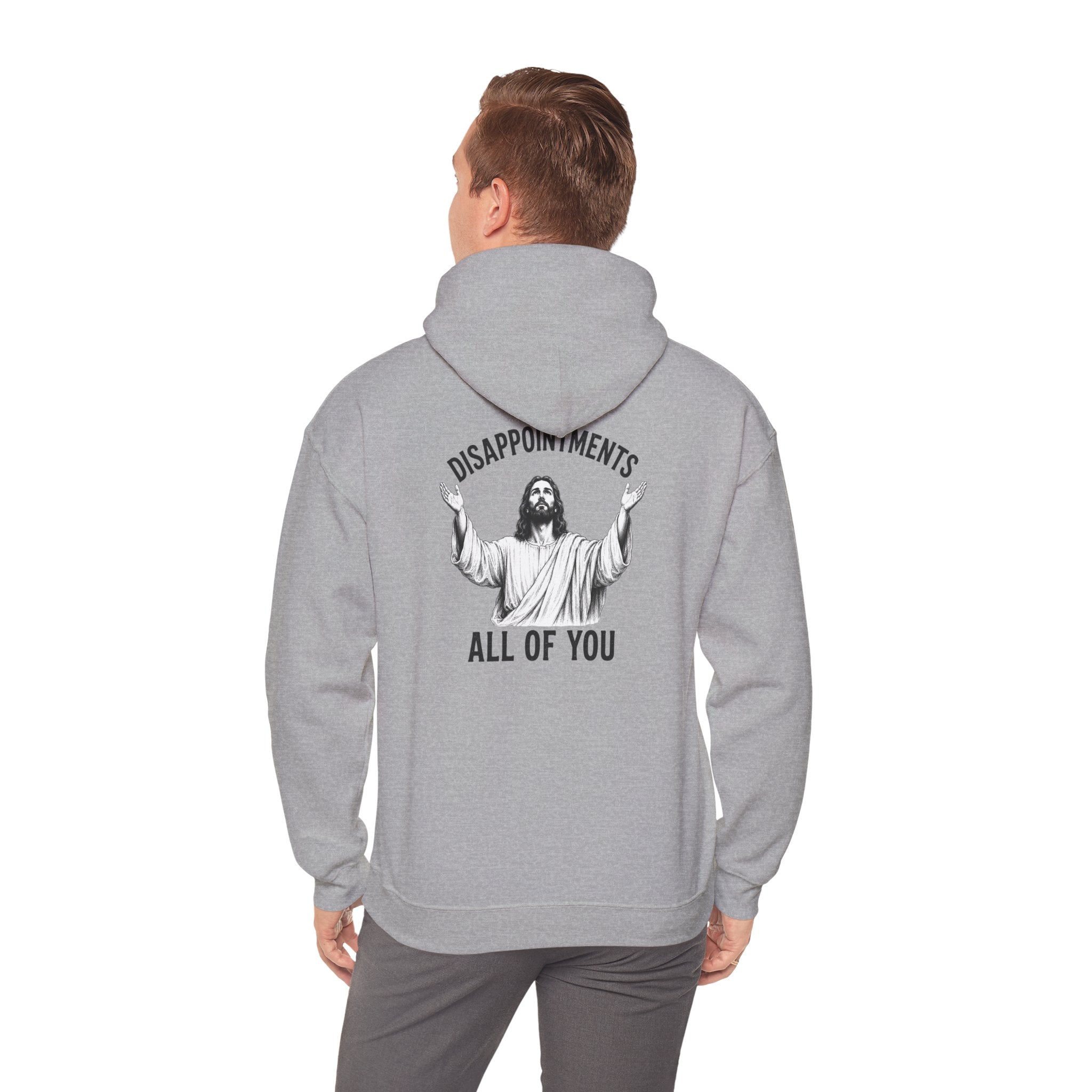 Jesus Illustration Hoodie — funny Jesus hoodie