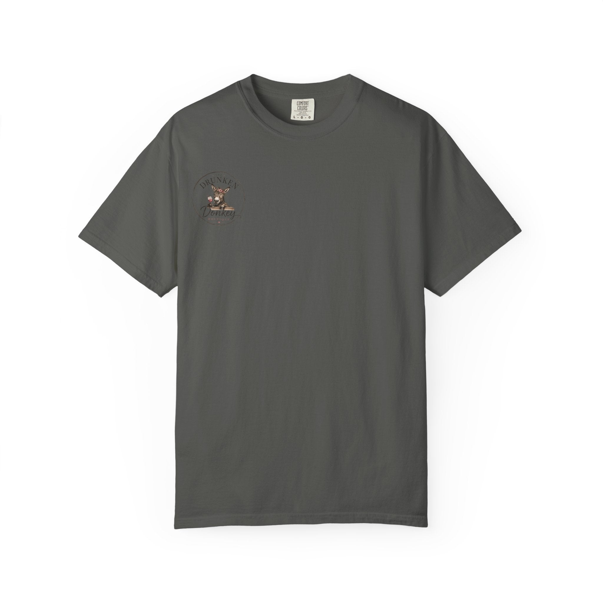 Kiss My Donkey T-shirt | Cute Cartoon Donkey Graphic
