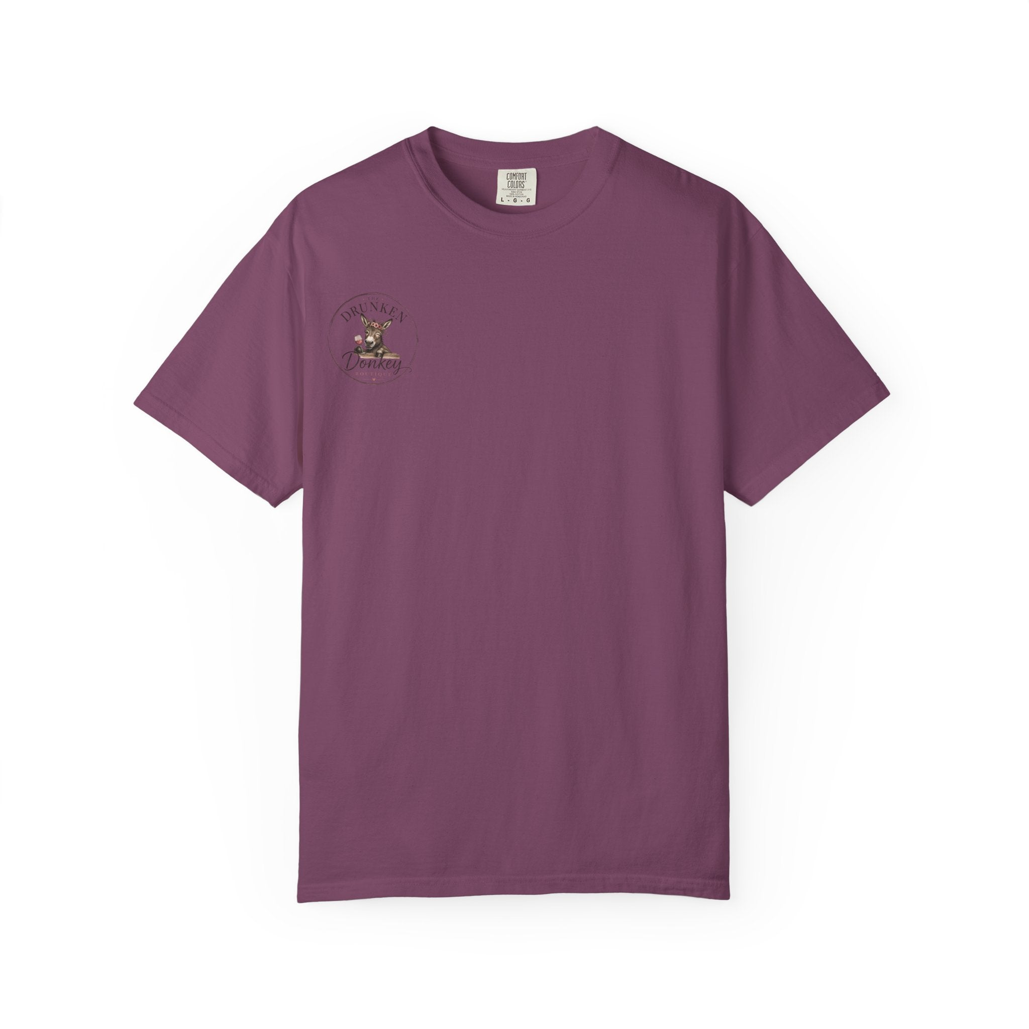 Kiss My Donkey T-shirt | Cute Cartoon Donkey Graphic