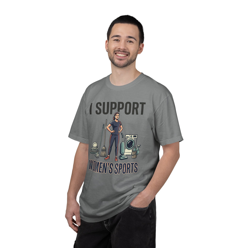 T-Shirt — I Support Women's Sports (Feminist Humor Tee)