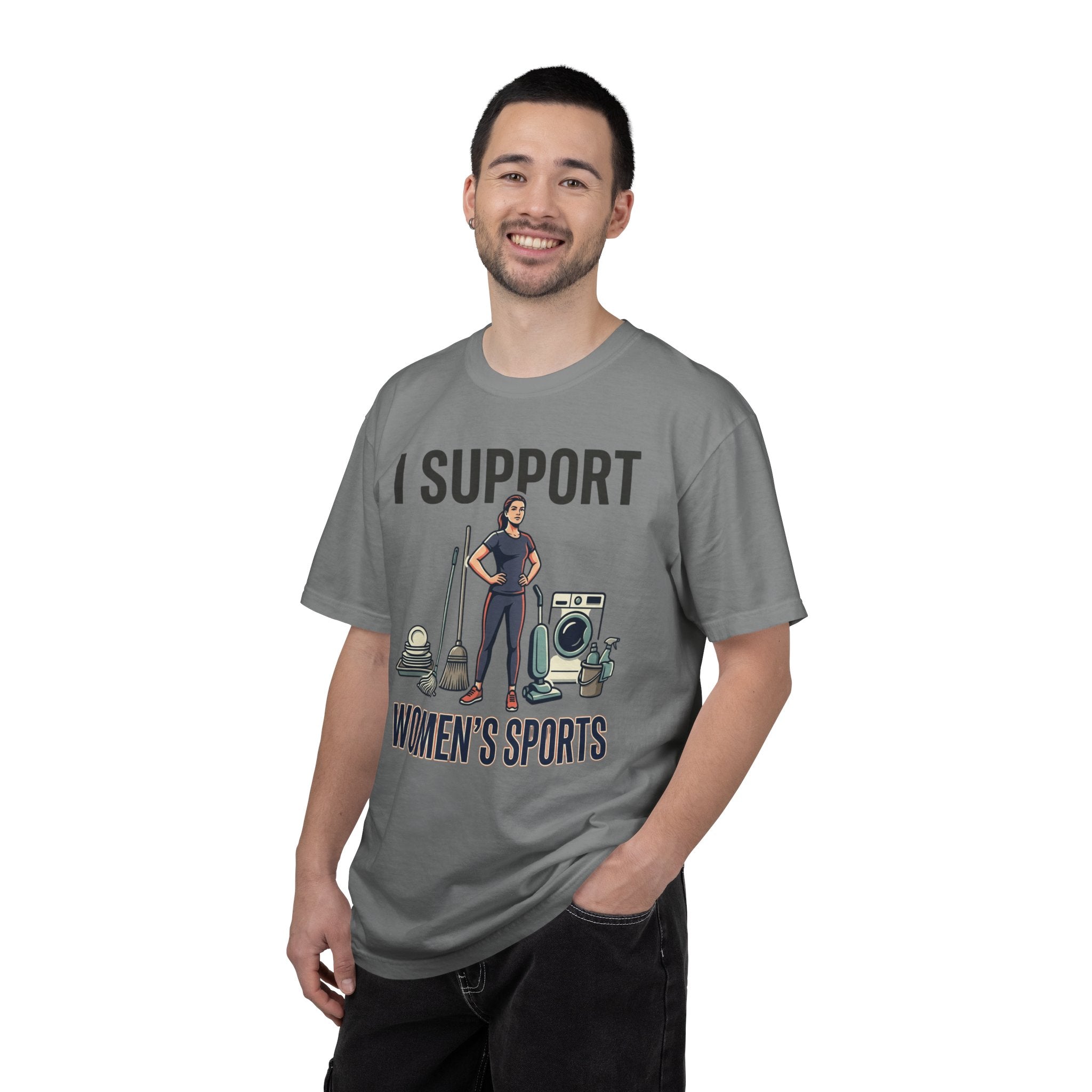 T-Shirt — I Support Women's Sports (Feminist Humor Tee)