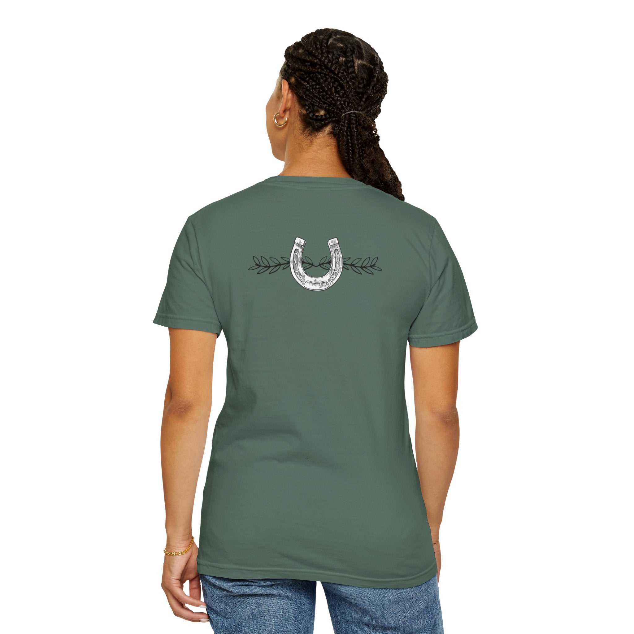 I'm Only a Morning Person at Horse Shows T-shirt | Equestrian Humor