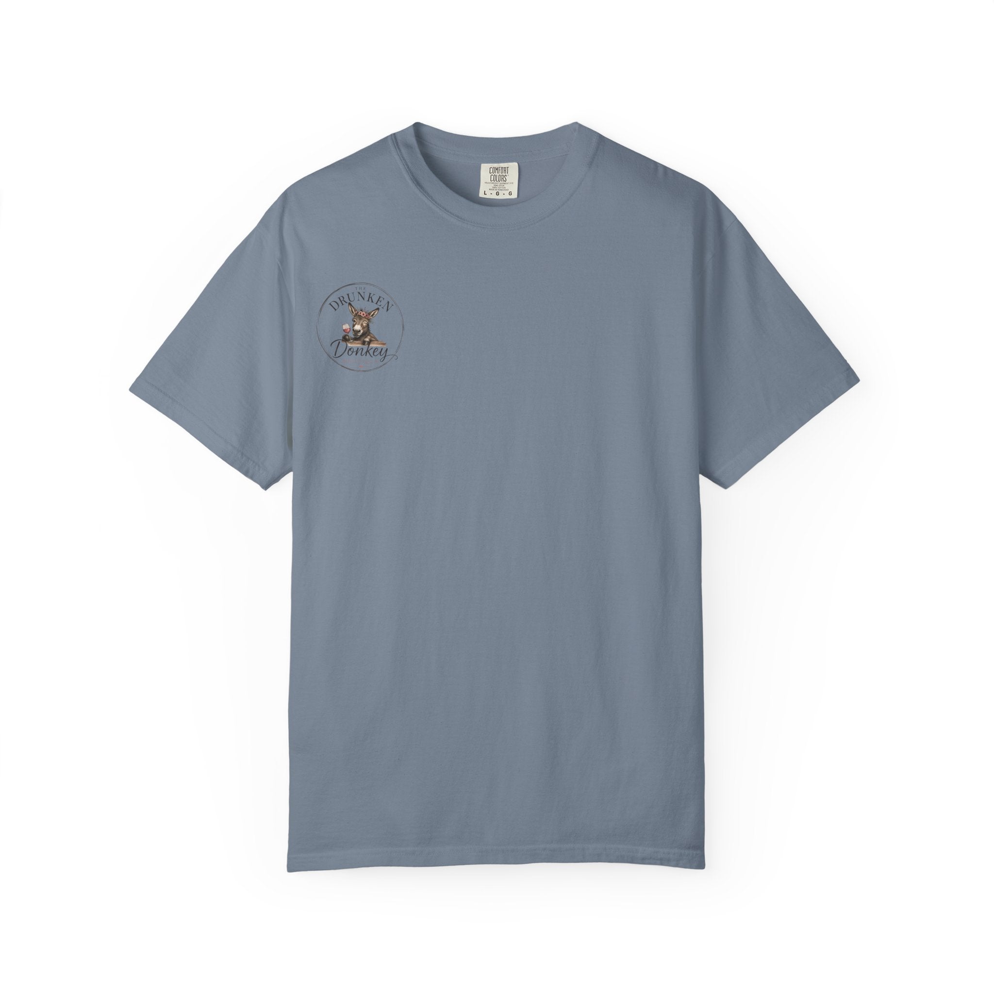 Kiss My Donkey T-shirt | Cute Cartoon Donkey Graphic