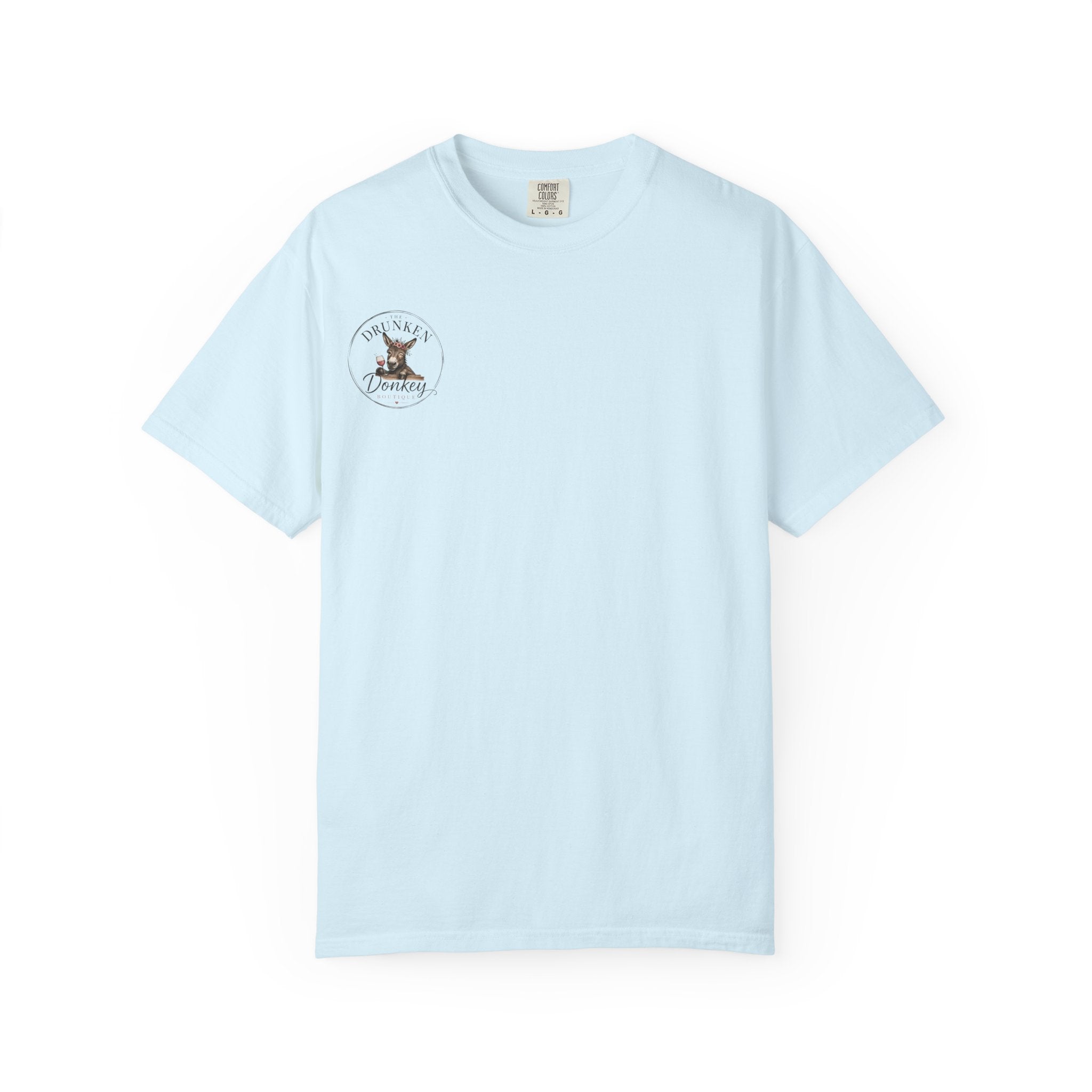 Kiss My Donkey T-shirt | Cute Cartoon Donkey Graphic