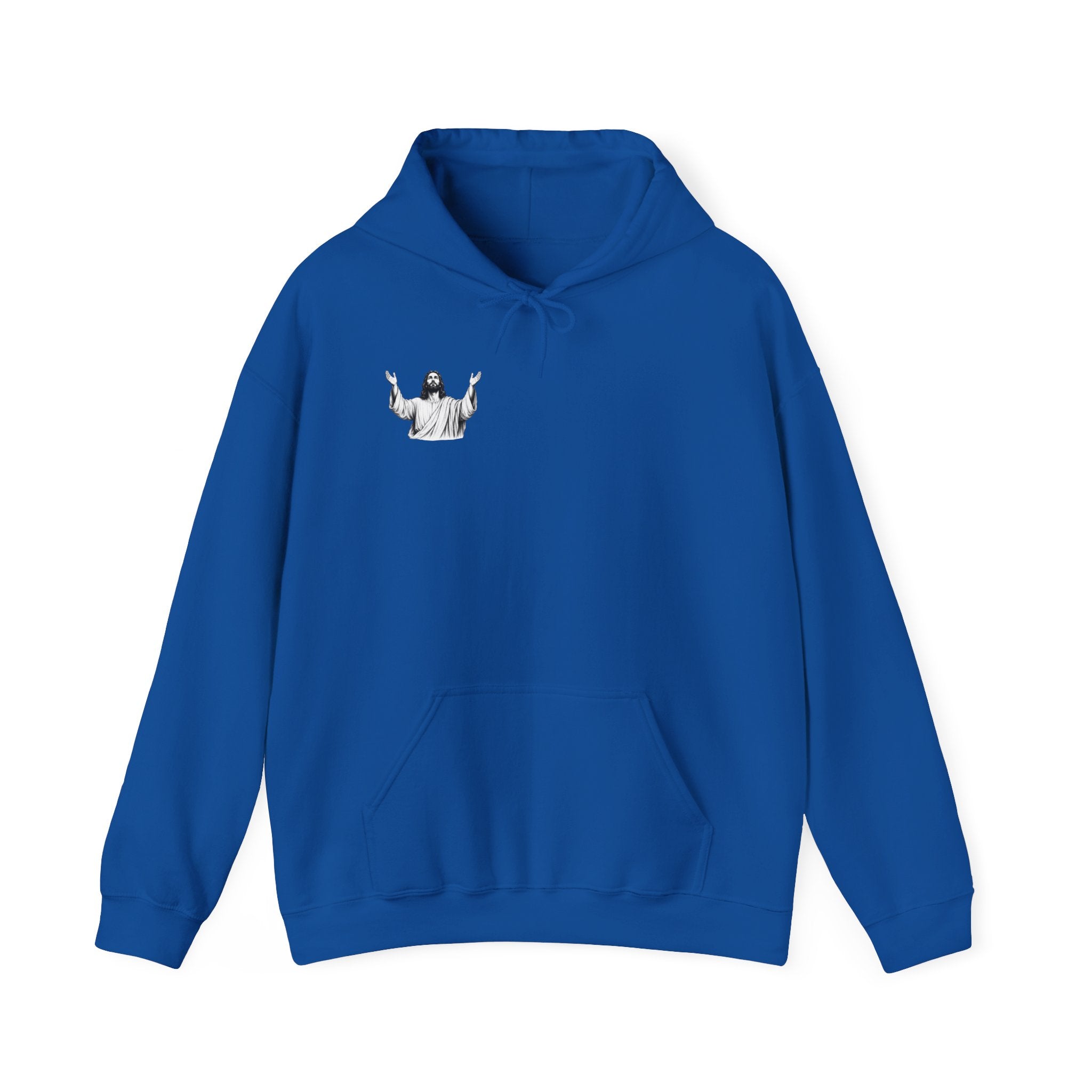 Jesus Illustration Hoodie — funny Jesus hoodie