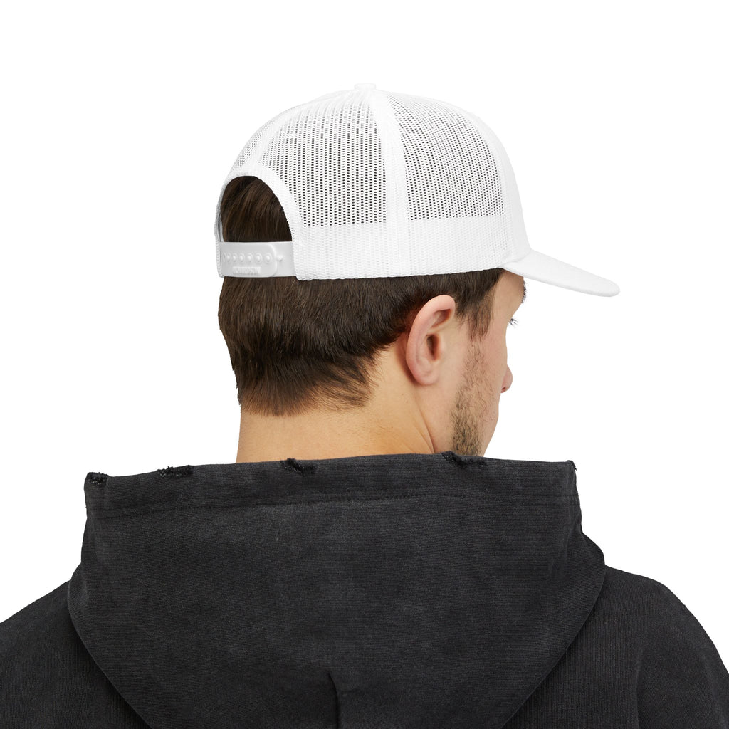 Horse Silhouette Snapback Trucker Cap – 'HUNG' Graphic