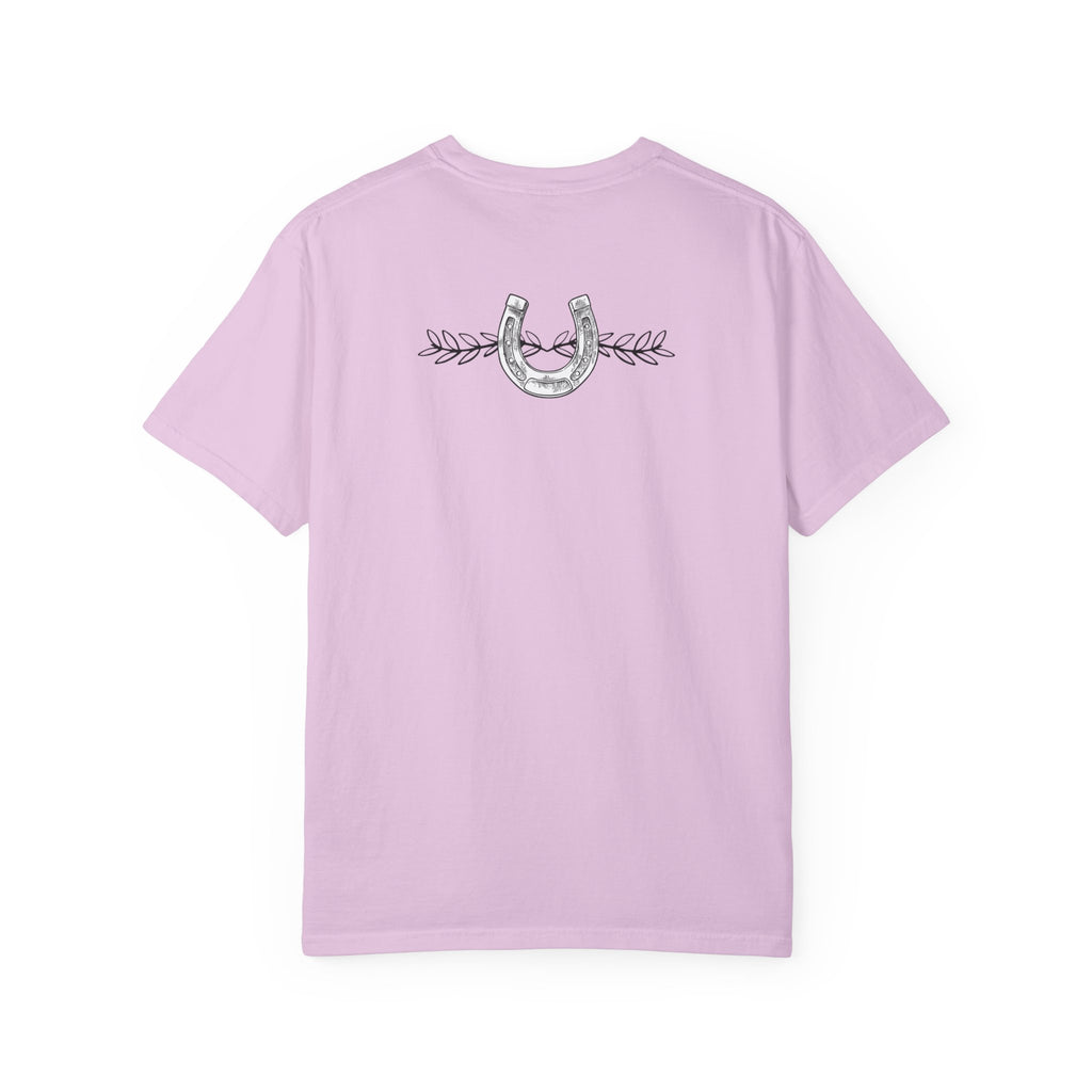 I'm Only a Morning Person at Horse Shows T-shirt | Equestrian Humor