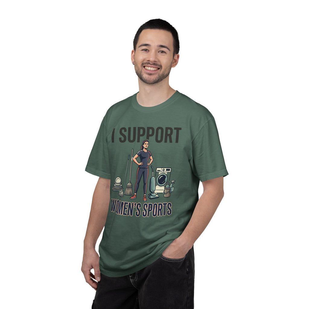 T-Shirt — I Support Women's Sports (Feminist Humor Tee)