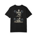 Weightlifting Skeleton T-Shirt — Funny Gym Bones Workout Tee