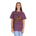 Off To Get My Shit Together Horse T-Shirt — Funny Farmer/Gardener Humor Tee