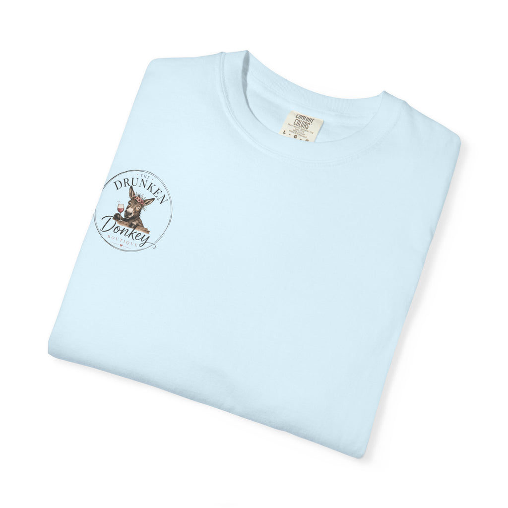 Kiss My Donkey T-shirt | Cute Cartoon Donkey Graphic