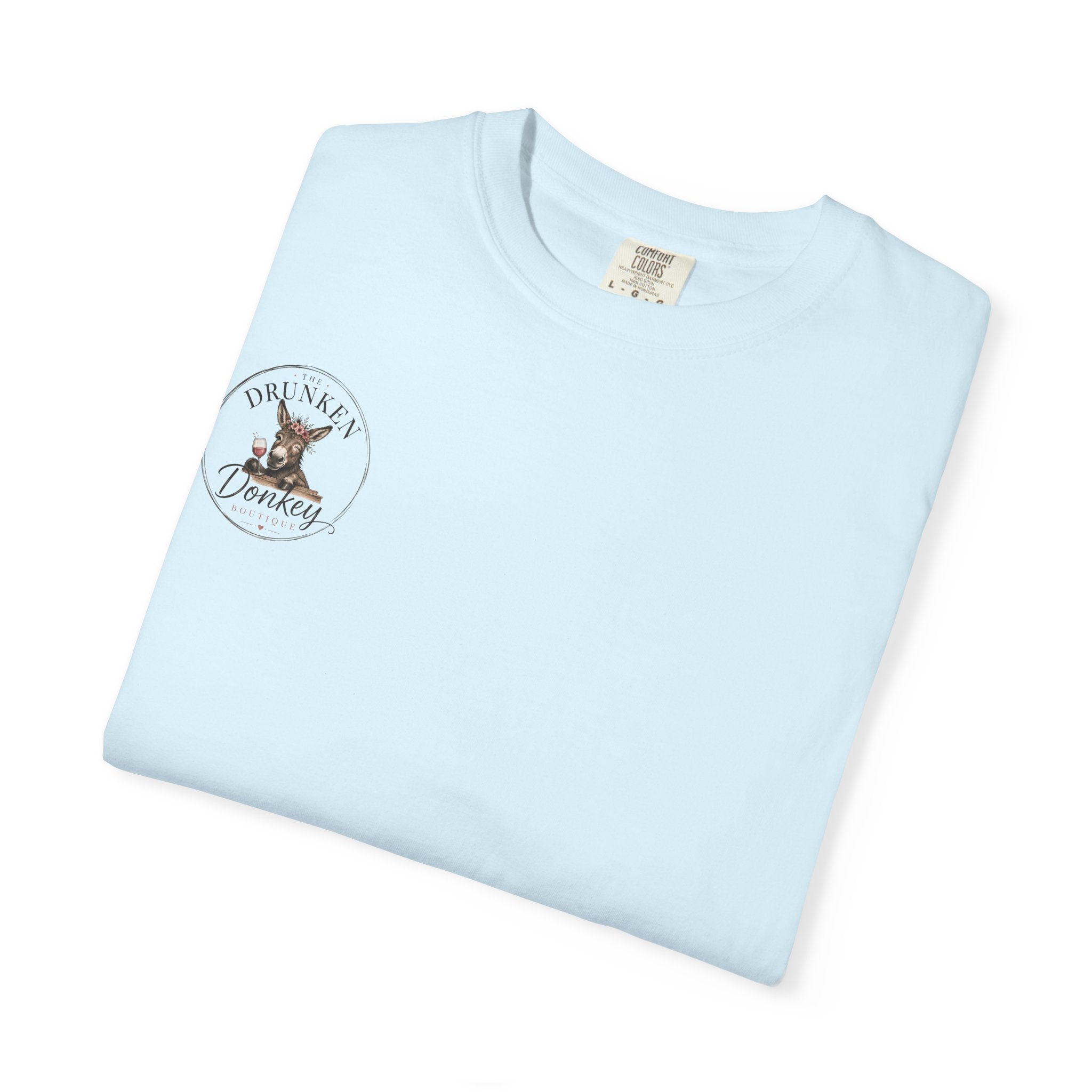 Kiss My Donkey T-shirt | Cute Cartoon Donkey Graphic