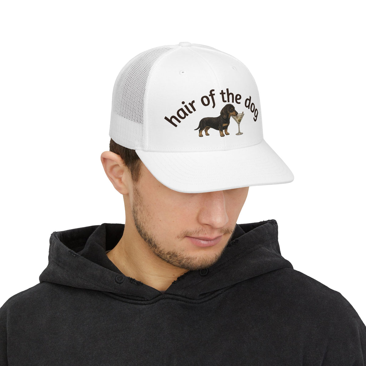 Hair of the Dog Dachshund Trucker Cap