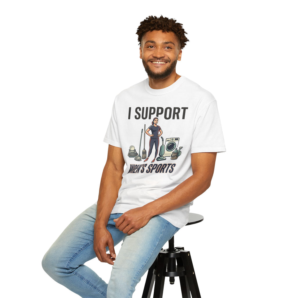 T-Shirt — I Support Women's Sports (Feminist Humor Tee)