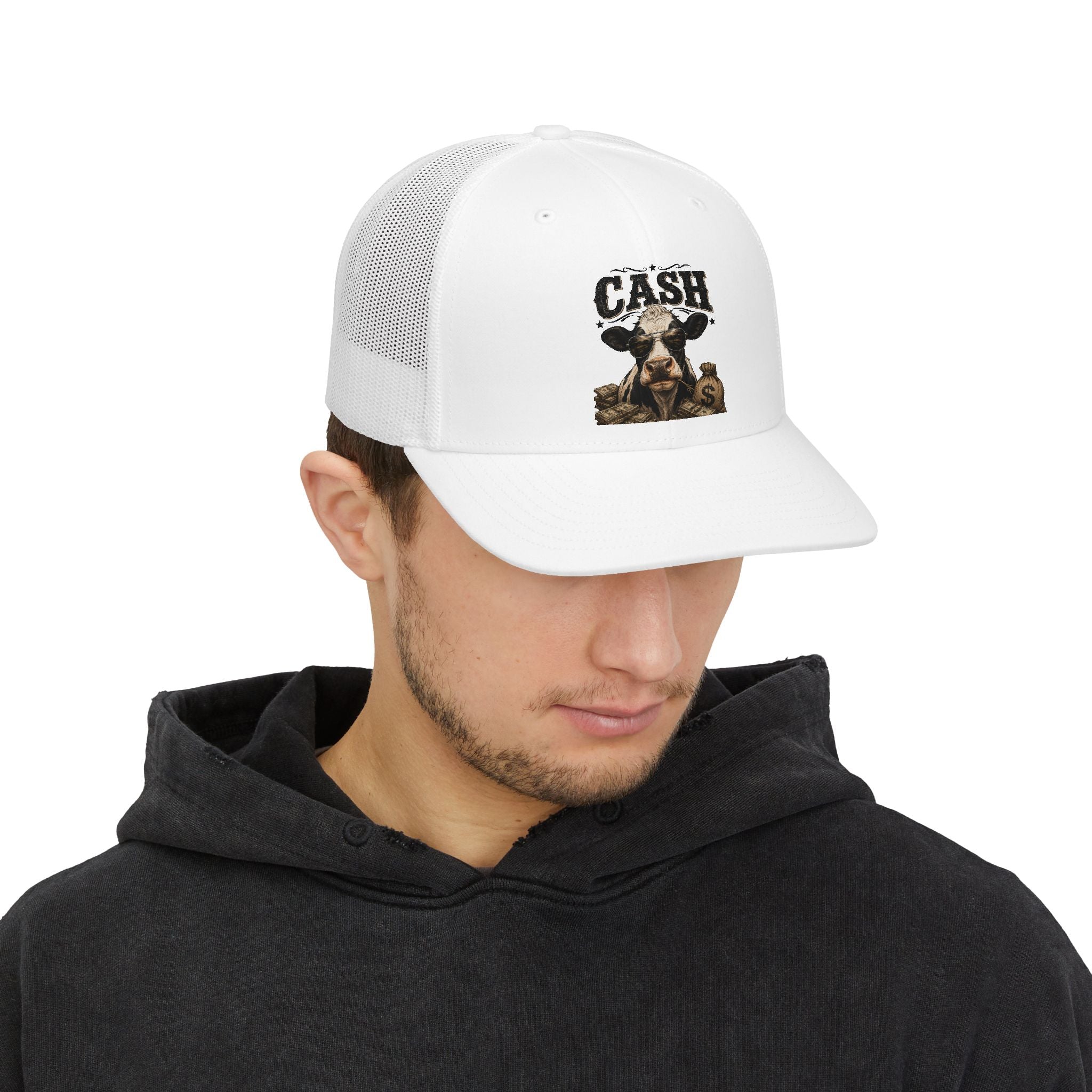 Cash Cow Trucker Cap – Funny Cow hat