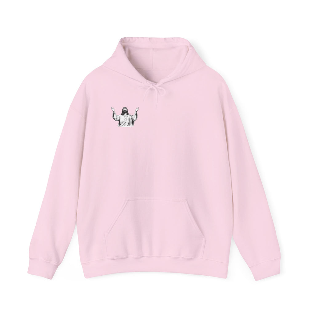 Jesus Illustration Hoodie — funny Jesus hoodie