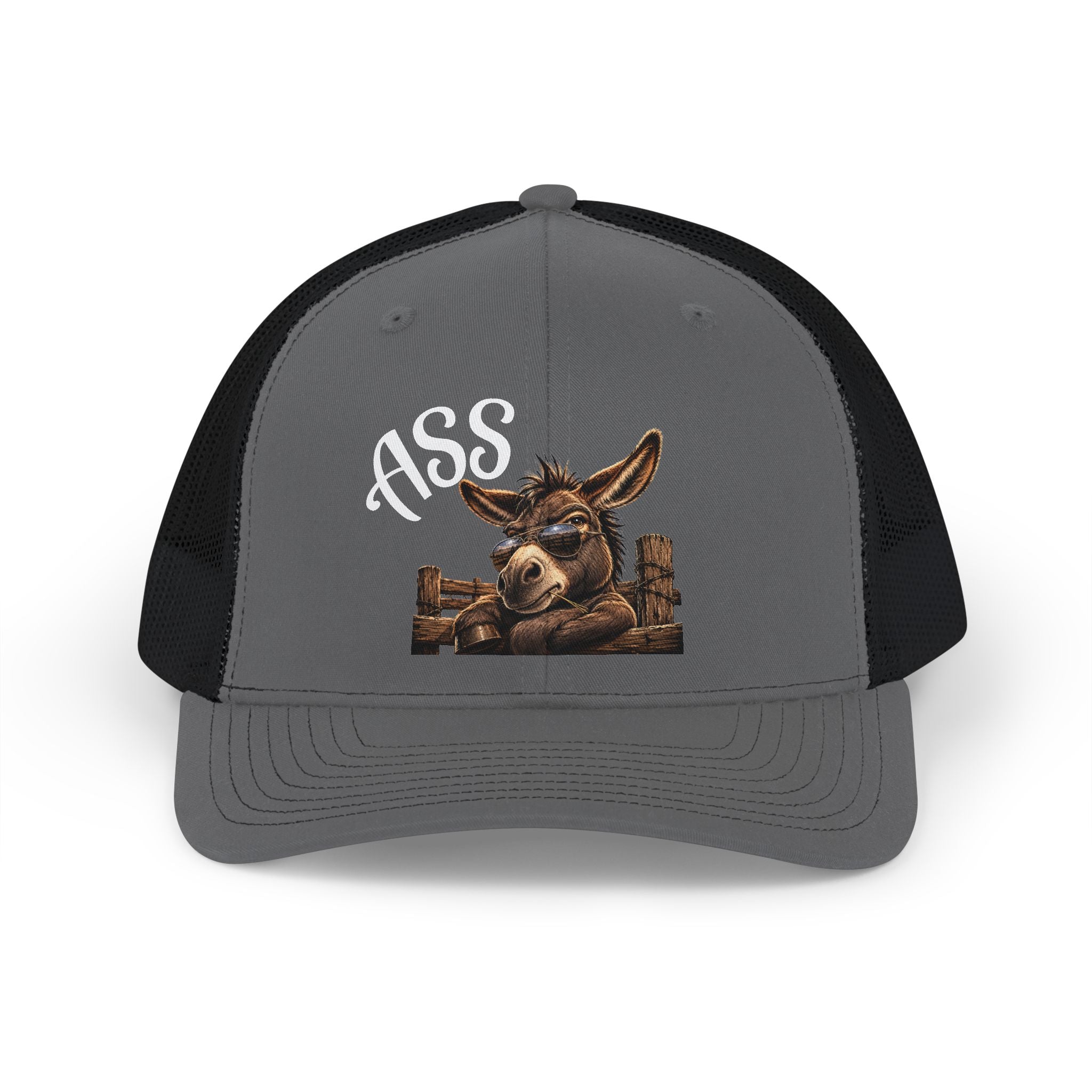 Ass Donkey Trucker Cap - Funny Rustic Farm Hat