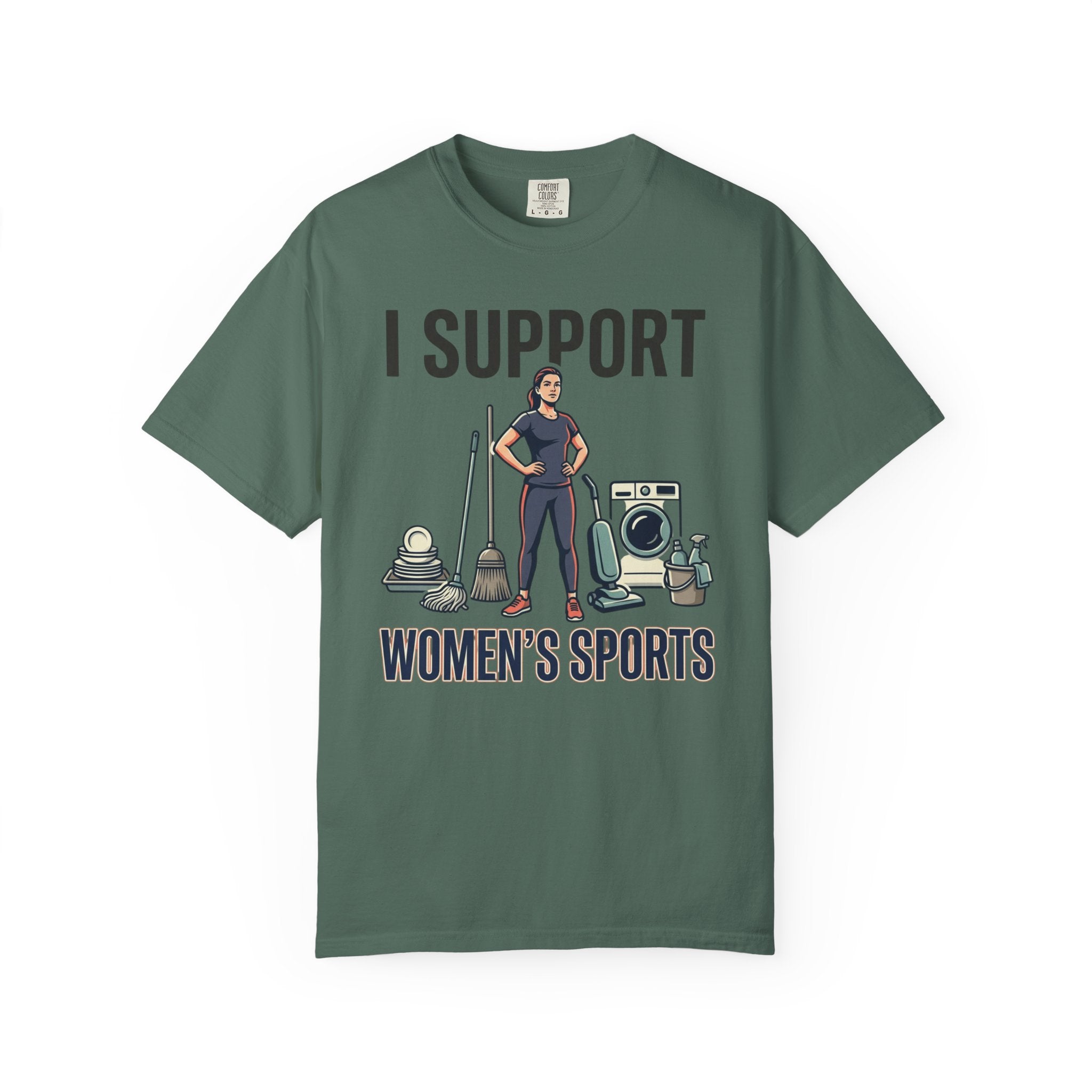 T-Shirt — I Support Women's Sports (Feminist Humor Tee)