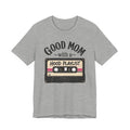 Good Mom With a Hood Playlist T-Shirt — Vintage Cassette Mother's Day Gift