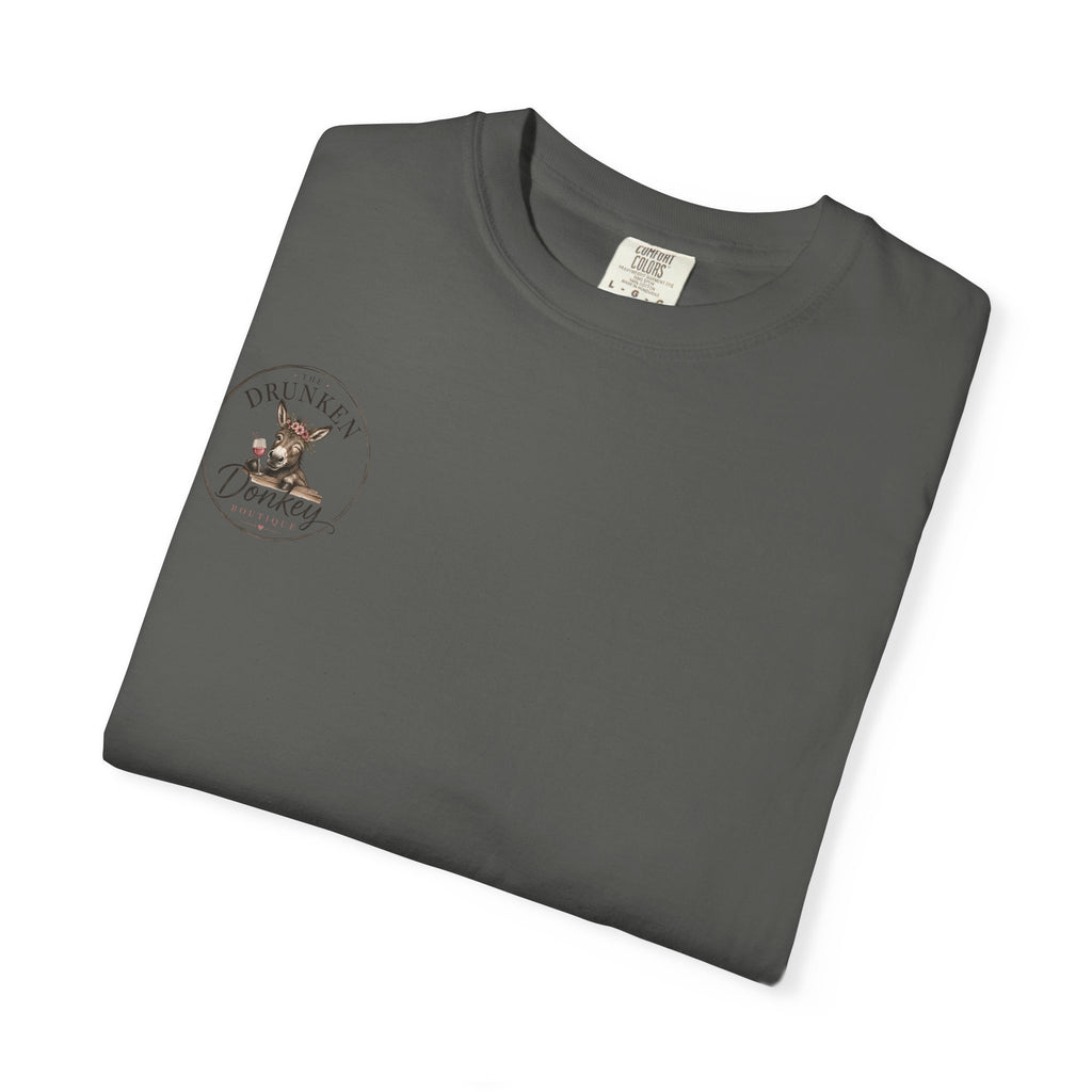 Kiss My Donkey T-shirt | Cute Cartoon Donkey Graphic