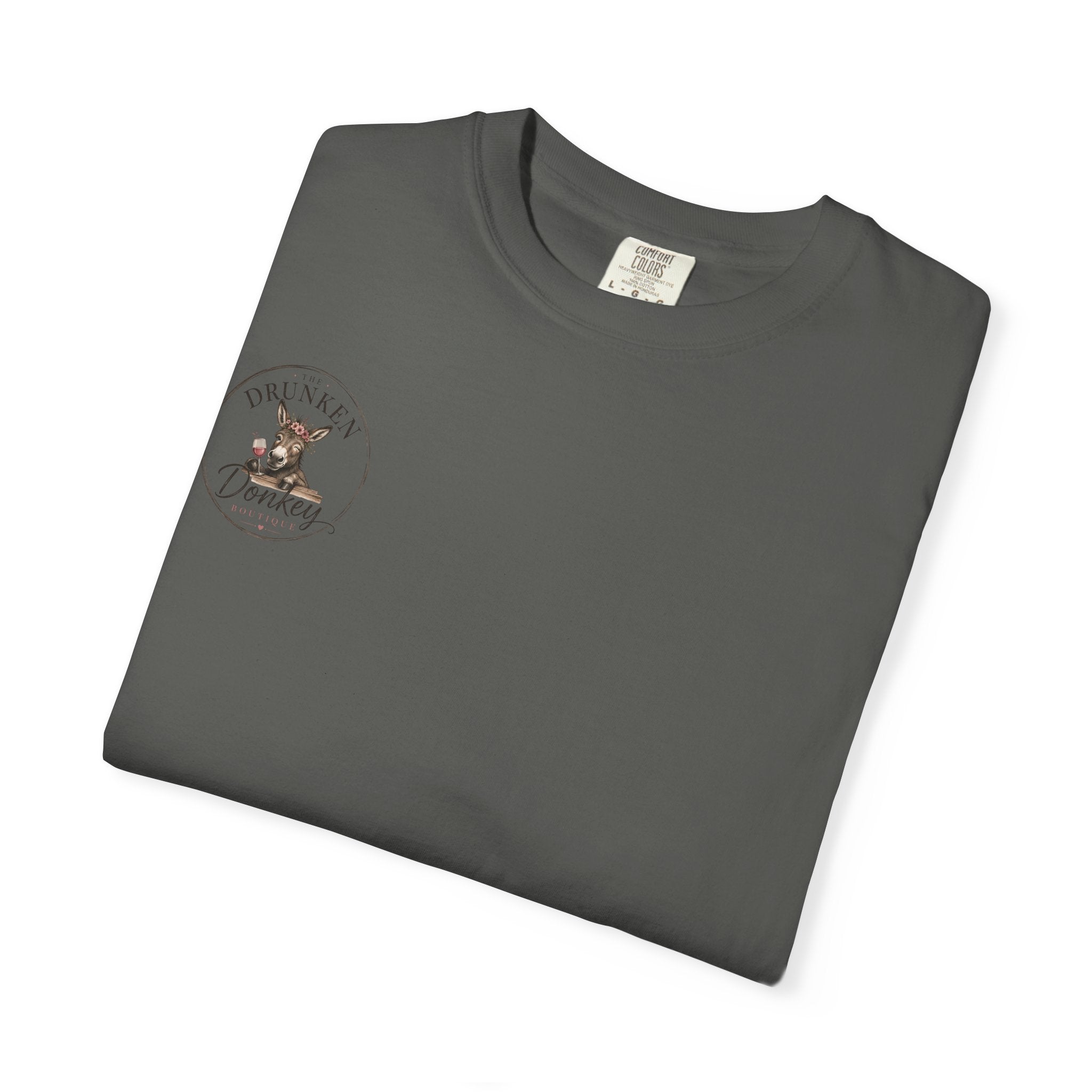 Kiss My Donkey T-shirt | Cute Cartoon Donkey Graphic