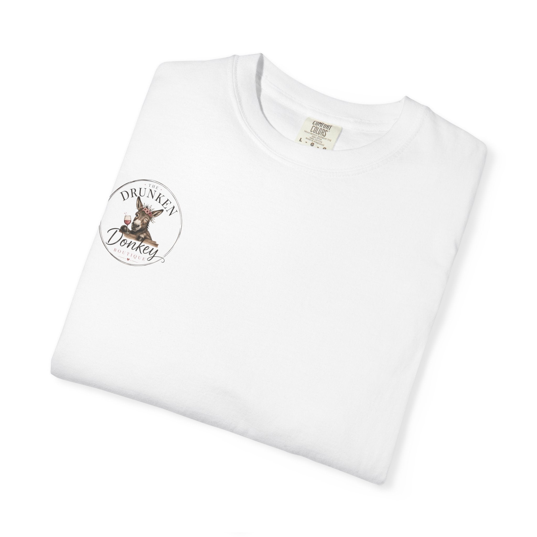 Kiss My Donkey T-shirt | Cute Cartoon Donkey Graphic