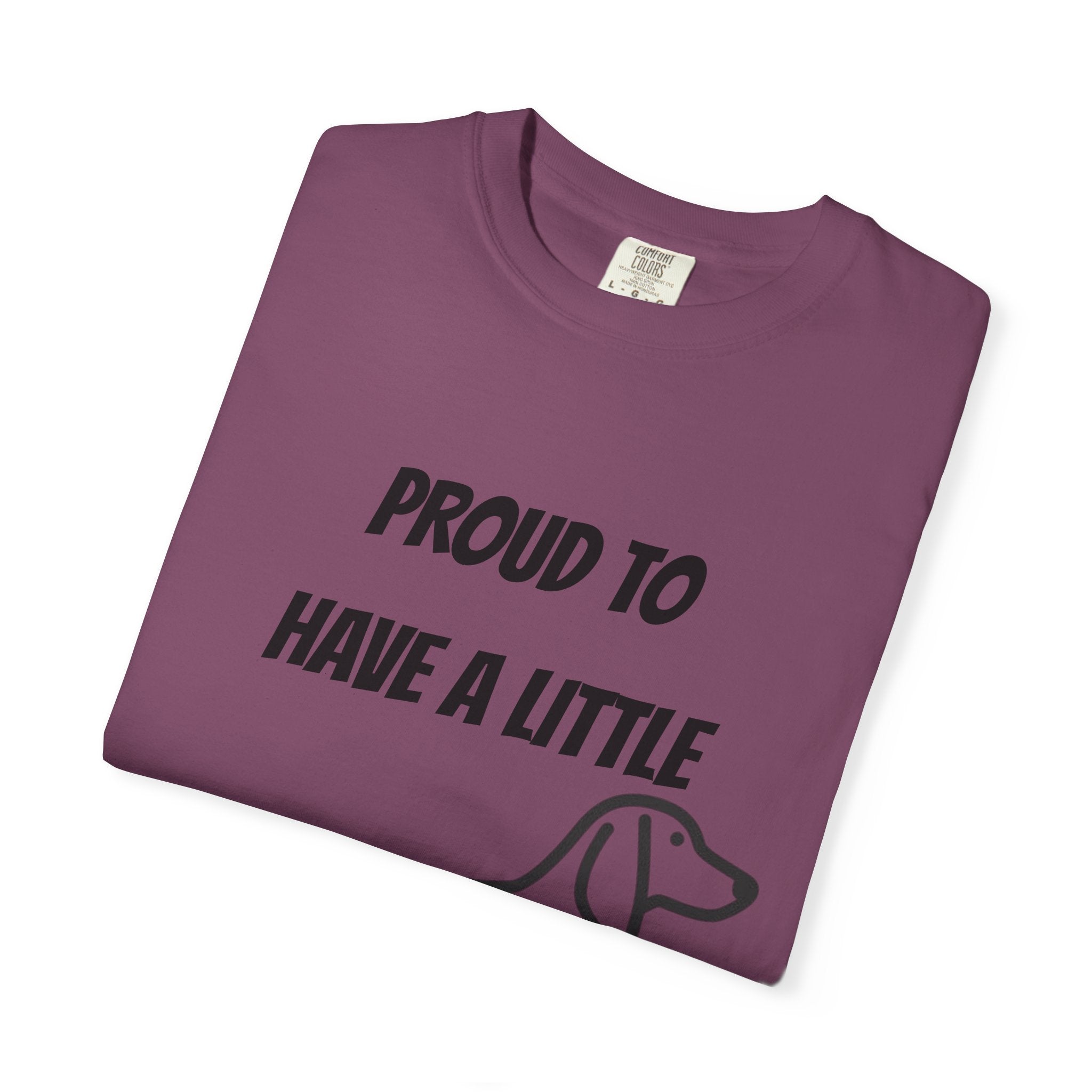Proud to Have a Little Wiener T-shirt | Dachshund Wiener Dog Tee