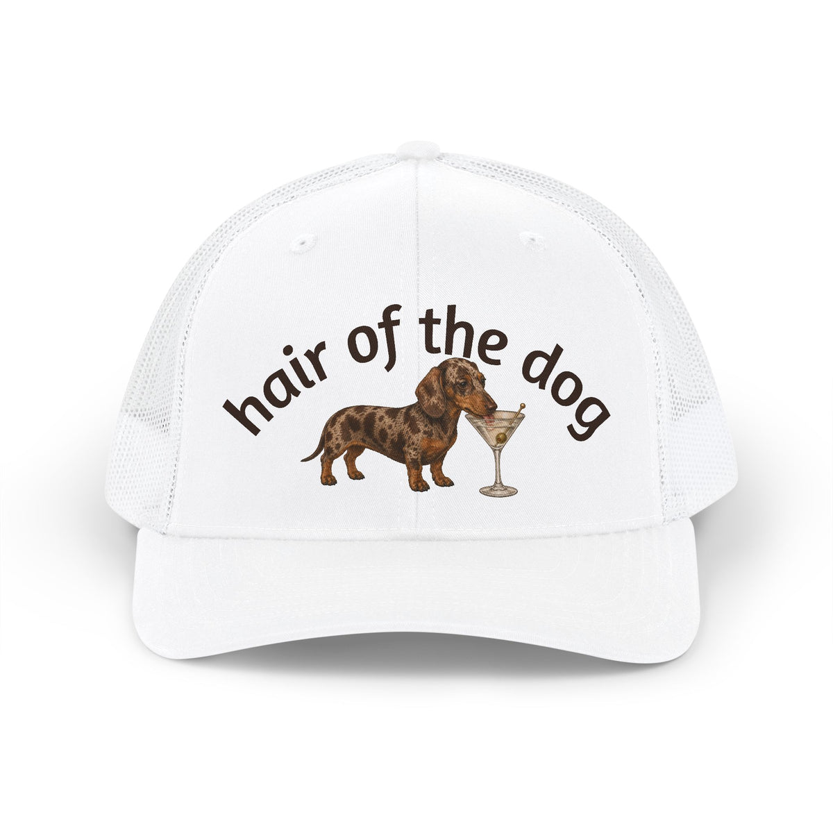Dachshund 'Hair of the Dog' Trucker Hat