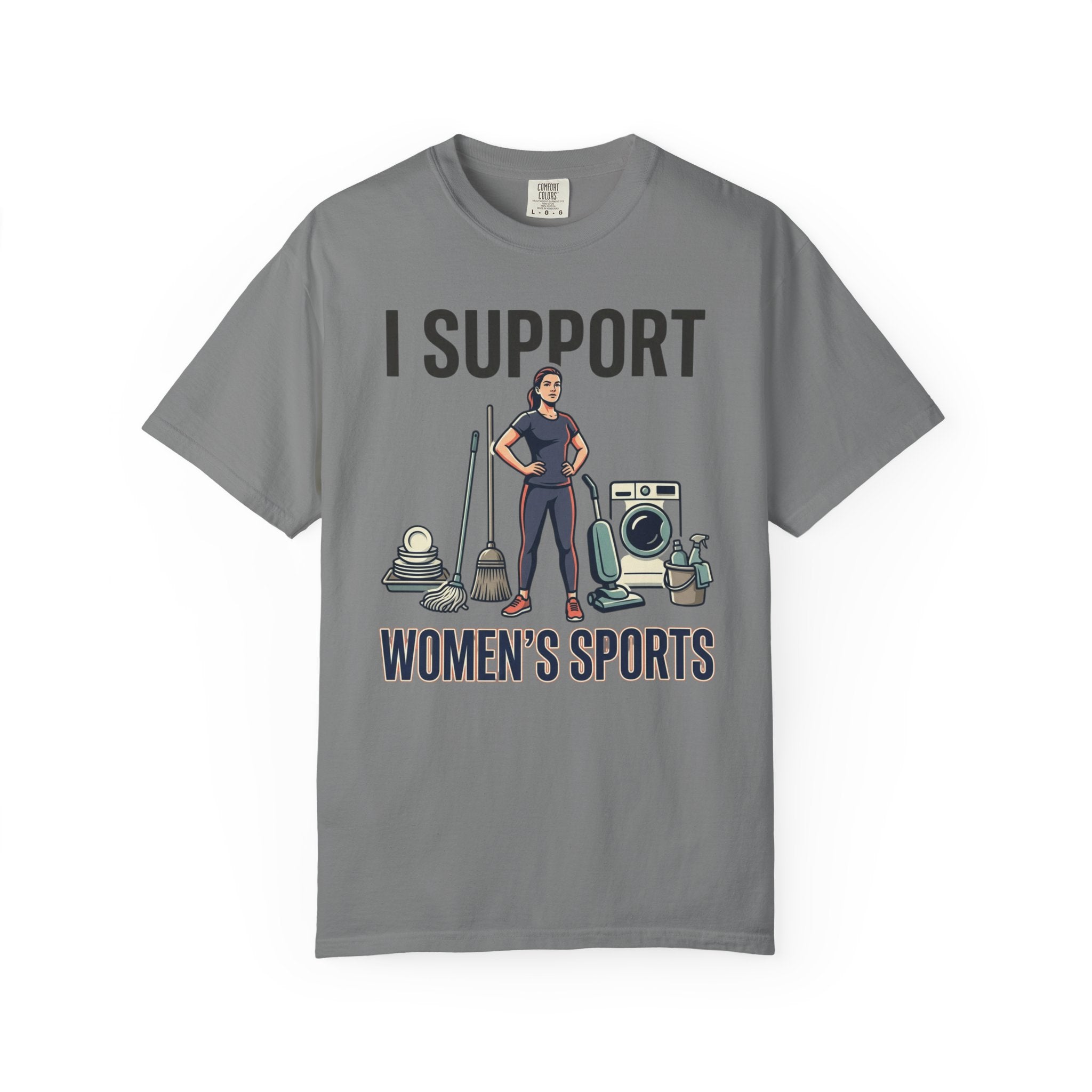 T-Shirt — I Support Women's Sports (Feminist Humor Tee)