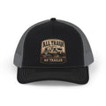 All Trash No Trailer Trucker Cap – Vintage RV Camping Snapback