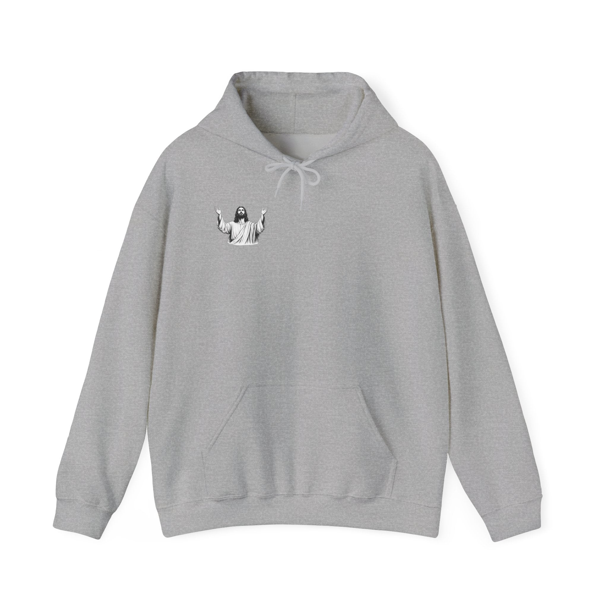 Jesus Illustration Hoodie — funny Jesus hoodie